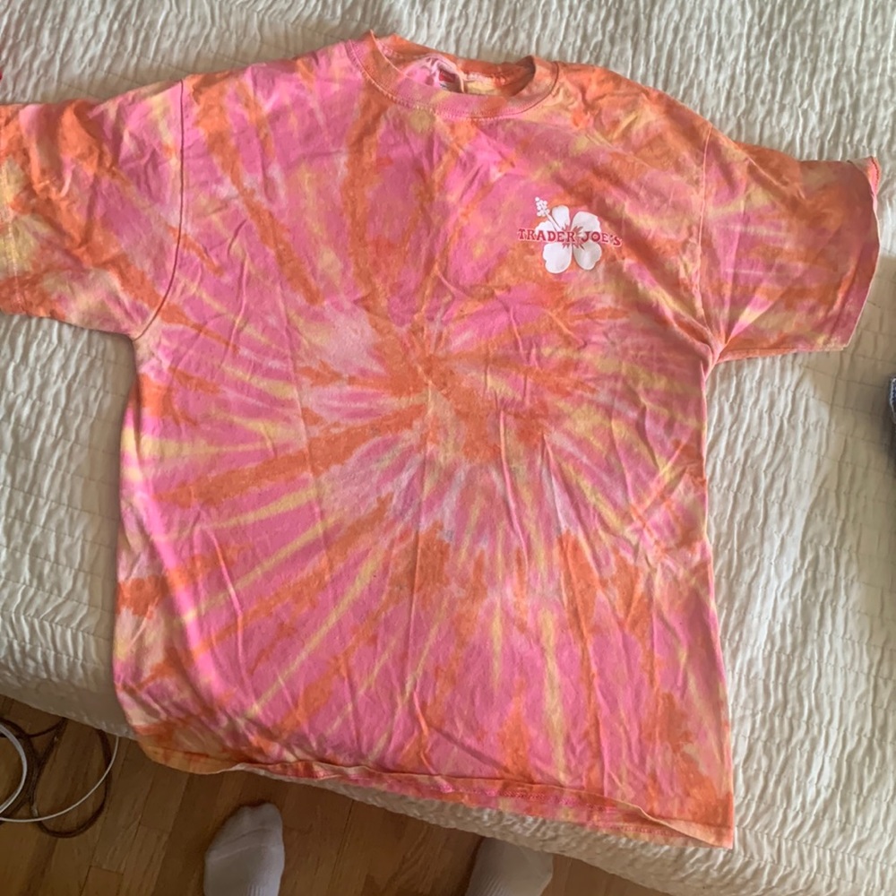 Tie dye Trader Joe’s Medium Tshirt